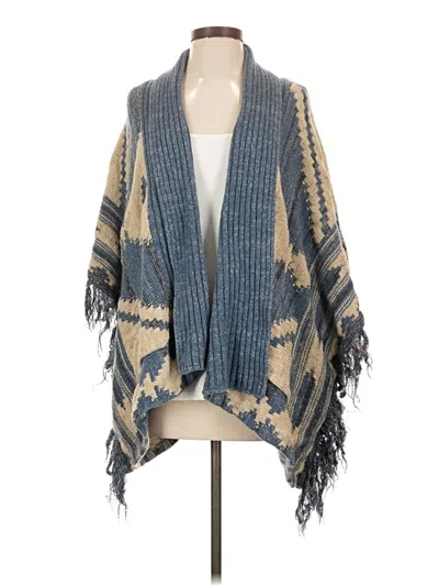 Pre-owned Polo Ralph Lauren Poncho In Blue