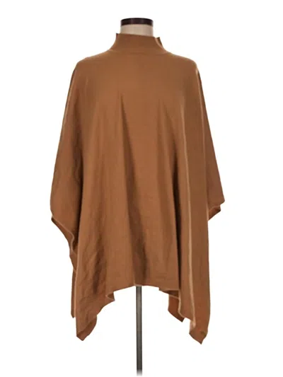 Pre-owned Polo Ralph Lauren Poncho In Brown