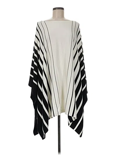 Pre-owned Polo Ralph Lauren Poncho In Ivory