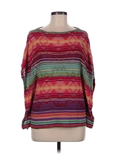 Pre-owned Polo Ralph Lauren Poncho In Red