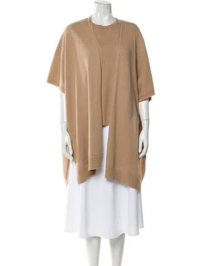 Pre-owned Polo Ralph Lauren Poncho Set Crew Neck Sweater In Neutral