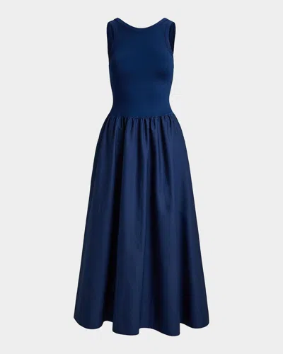 Polo Ralph Lauren Ponte-bodice A-line Maxi Dress