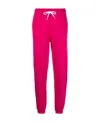 Polo Ralph Lauren Relaxed Fit Trousers With Adjustable Waistband In Pink