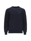 POLO RALPH LAUREN PONY EMBROIDERED CREWNECK KNITTED JUMPER