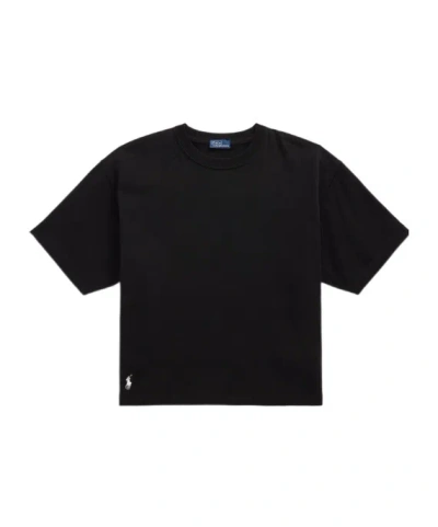 Polo Ralph Lauren Polo Pony-embroidered T-shirt In Black