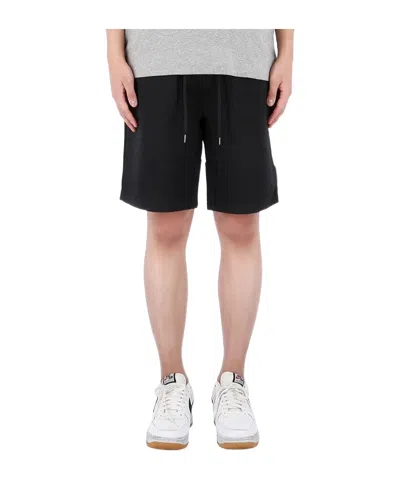 Polo Ralph Lauren Pony Embroidered Drawstring Shorts In Black