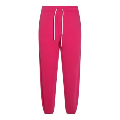 Polo Ralph Lauren Lightweight-fleece Track Pants In Pink