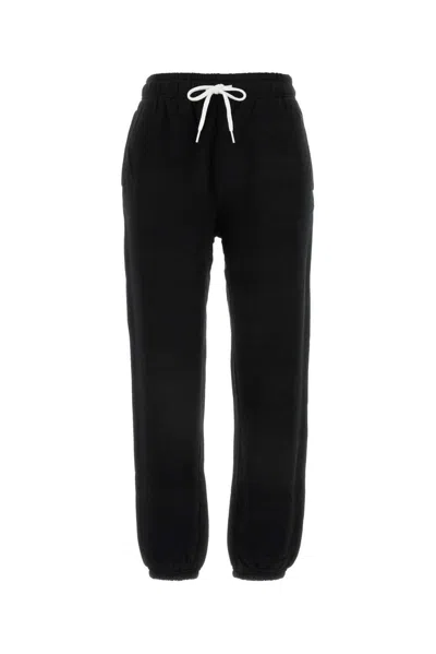 Polo Ralph Lauren Pony Embroidered Drawstring Track Pants In Polo Black