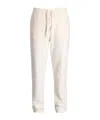 Polo Ralph Lauren Pony Embroidered Drawstring Track Pants In White
