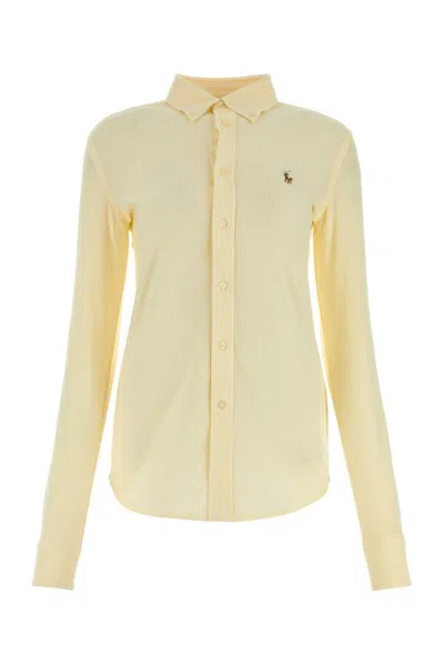 Polo Ralph Lauren Pony Embroidered Long In Yellow