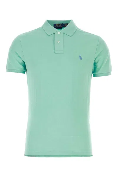 Polo Ralph Lauren Pony Embroidered Polo Shirt In Green