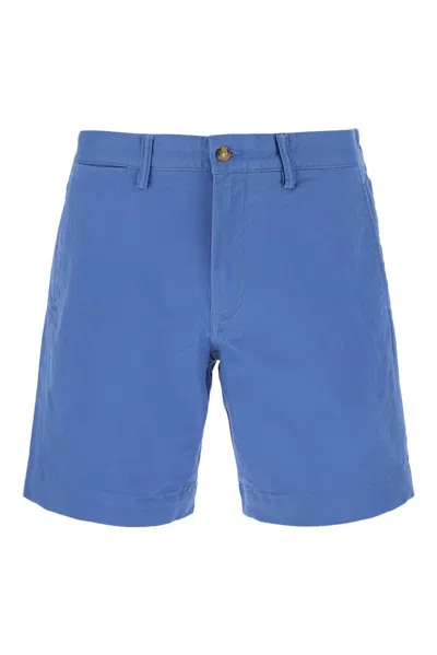 Polo Ralph Lauren Pony Embroidered Shorts In Blue