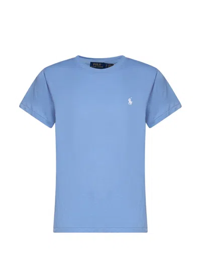 Polo Ralph Lauren Pony Embroidered T-shirt In Blue
