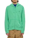 POLO RALPH LAUREN POLO RALPH LAUREN PONY EMBROIDERED ZIPPED DRAWSTRING HOODIE
