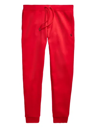Polo Ralph Lauren Pony-embroidery Track Pants In Red