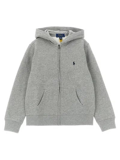 Polo Ralph Lauren 'pony' Hoodie In Gray