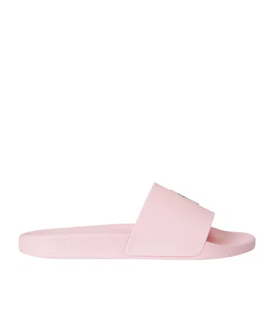 Polo Ralph Lauren Pony Pattern Slippers In Animal Print