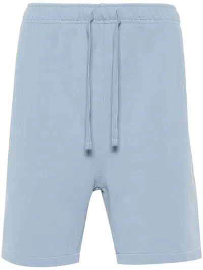 Polo Ralph Lauren Pony Polo Cotton Track Shorts In Blue
