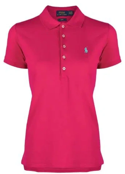 Polo Ralph Lauren Polo Shirt With Pony Logo In Pink