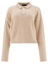 Polo Ralph Lauren Brand-embroidered Wool And Cashmere-blend Polo Shirt
