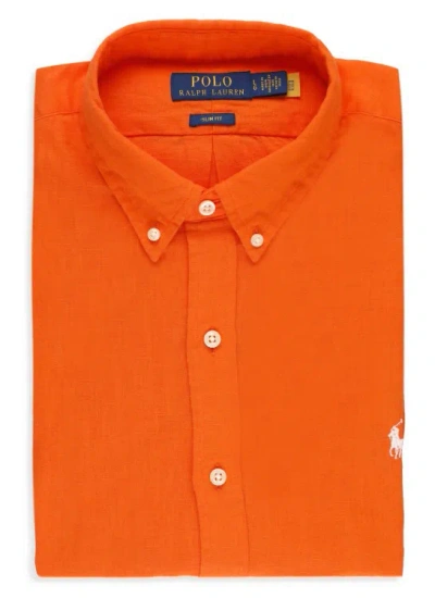 Polo Ralph Lauren Pony Shirt In Orange