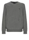 Polo Ralph Lauren Pony Sweater In Gray