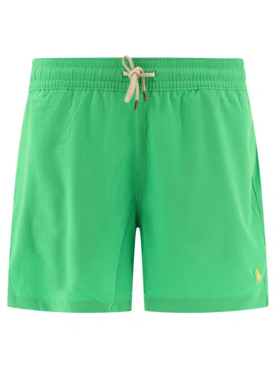 Polo Ralph Lauren "pony" Swim Shorts In Green