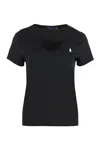 Polo Ralph Lauren Pony T-shirt In Black