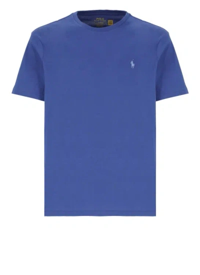 Polo Ralph Lauren Pony T-shirt In Blue