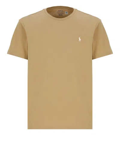 Polo Ralph Lauren Pony T-shirt In Brown