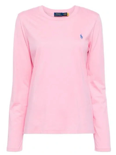 Polo Ralph Lauren Pony T-shirt In Pink