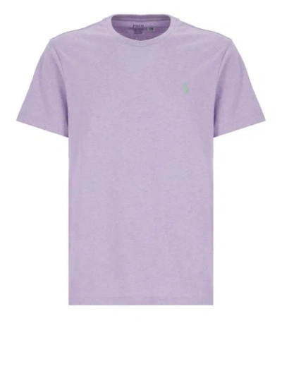 Polo Ralph Lauren Pony T-shirt In Purple