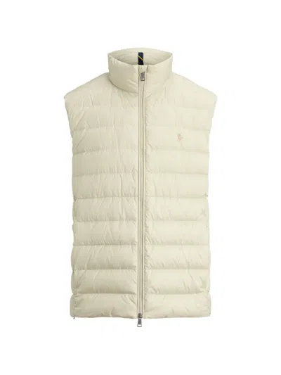 Polo Ralph Lauren Pony Water-repellent Quilted Gilet In Multi