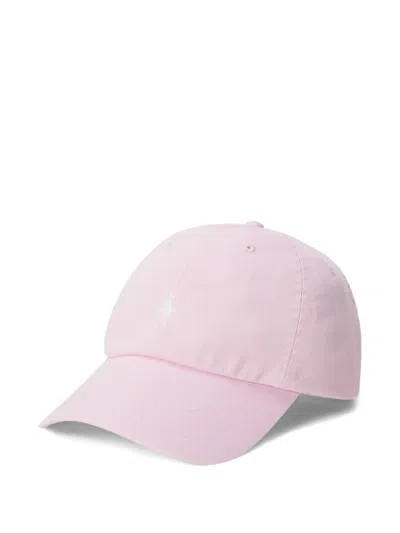 Polo Ralph Lauren Pony-embroidered Baseball Cap In Pink