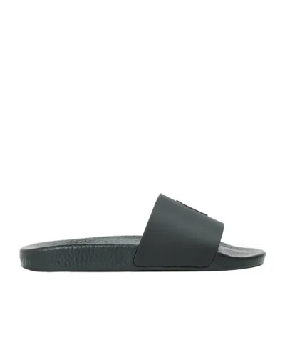 Polo Ralph Lauren Pool Sliders In Blue