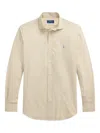 Polo Ralph Lauren Fitted Linen Shirt Collar Buttoned