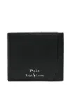 Polo Ralph Lauren Polo Poney-stamp Wallet In Black