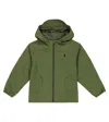 Polo Ralph Lauren Portland Hooded Windbreaker Jacket In Green