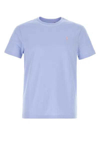 Polo Ralph Lauren Powder Blue Cotton T Shirt