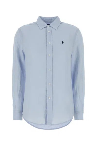 Polo Ralph Lauren Powder Blue Linen Shirt