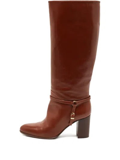 Pre-owned Polo Ralph Lauren  Leather Boots