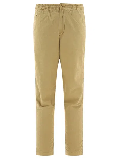 Polo Ralph Lauren "prepster Classic Fit" Trousers In Gold