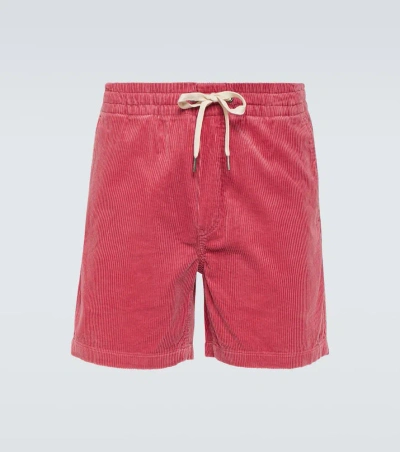 Polo Ralph Lauren Prepster Cotton Corduroy Shorts In Adirondack Berry