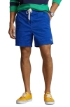 POLO RALPH LAUREN PREPSTER FLAT FRONT STRETCH COTTON TWILL SHORTS