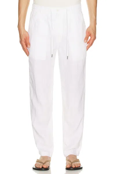 Polo Ralph Lauren Prepster Linen Pant In White