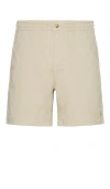 Polo Ralph Lauren Stretch Cotton-twill Shorts In Beige