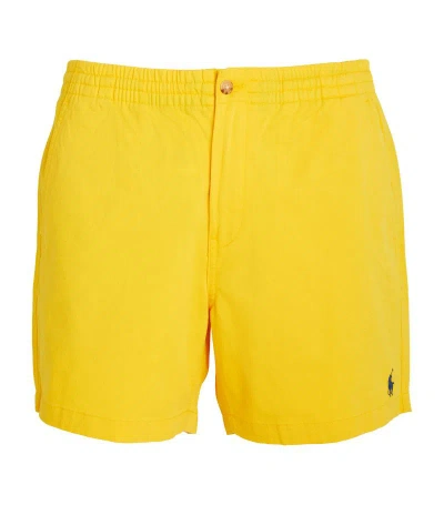 Polo Ralph Lauren Prepster Shorts In Yellow