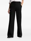 Polo Ralph Lauren Press-crease Trousers In Black