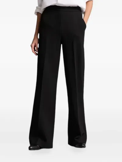 Polo Ralph Lauren Press-crease Trousers In Black