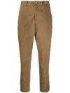Polo Ralph Lauren Pressed-crease Cotton Chinos In Nude
